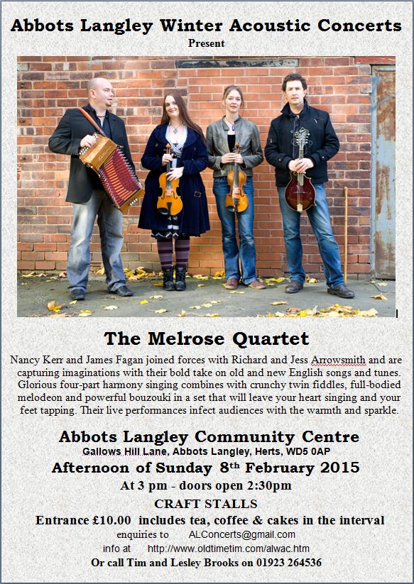 The Melrose Quartet Image