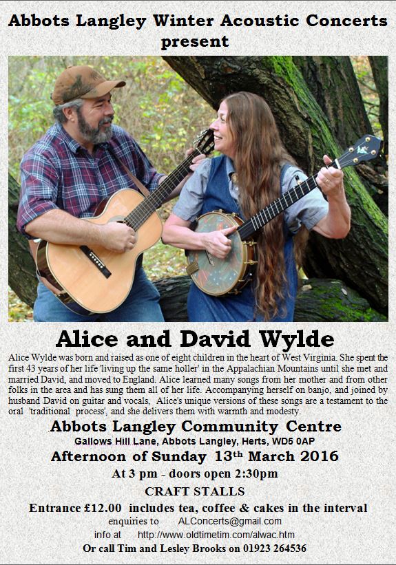 Alice and David Wylde image