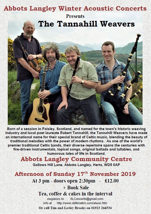 The Tannahill Weavers  poster