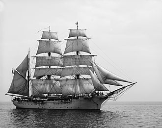 Three-masted barque (US Revenue Cutter Salmon P. Chase, 18781907)