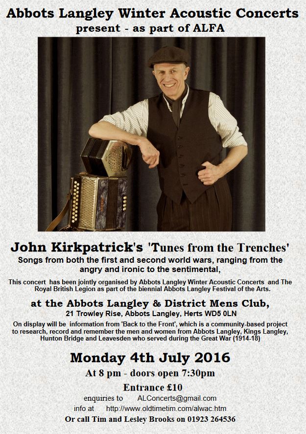 John Kirkpatrick poster