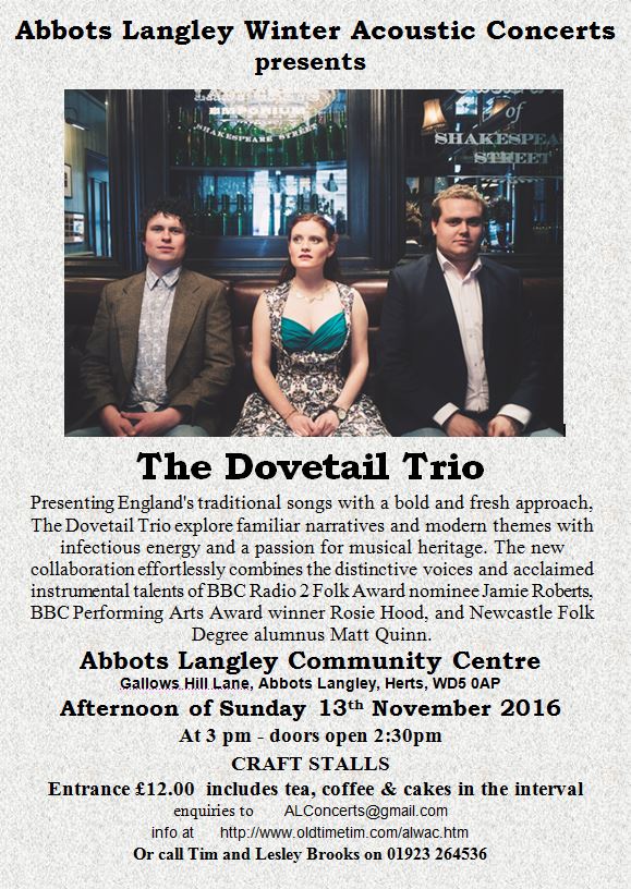 Dovetail Trio poster
