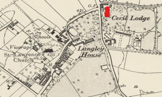 Cecil Lodge Location map 