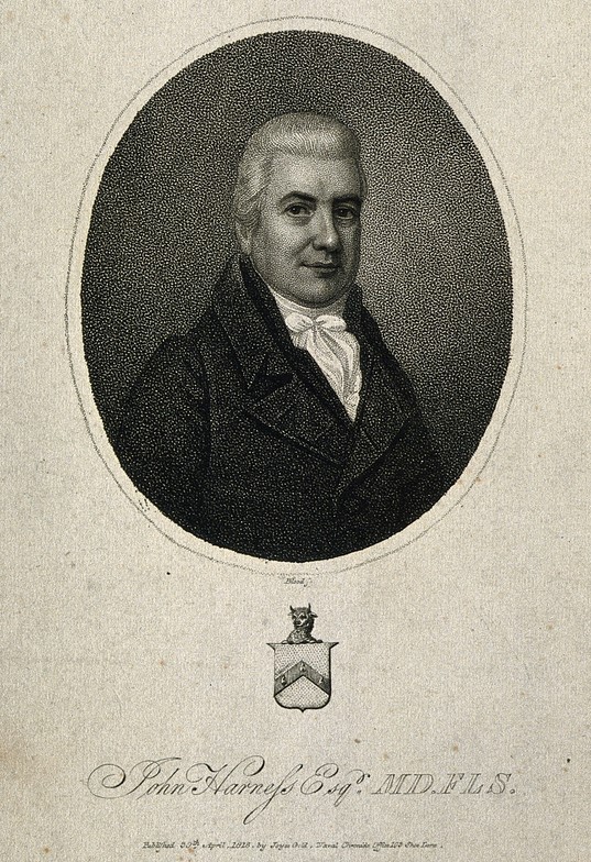 Engraving of John Harness