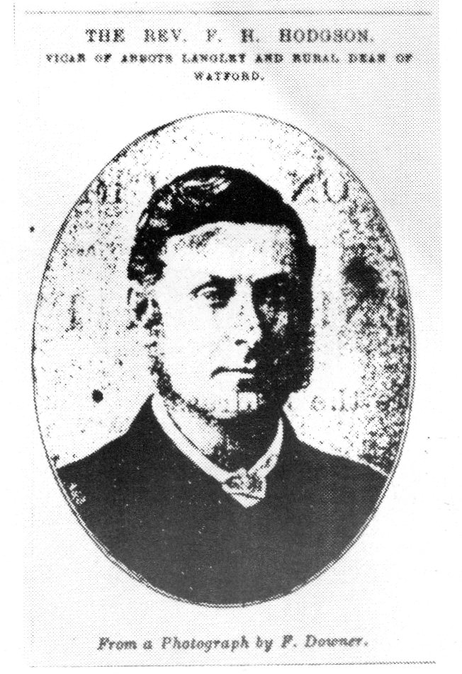 Vicar Hodgson photograph